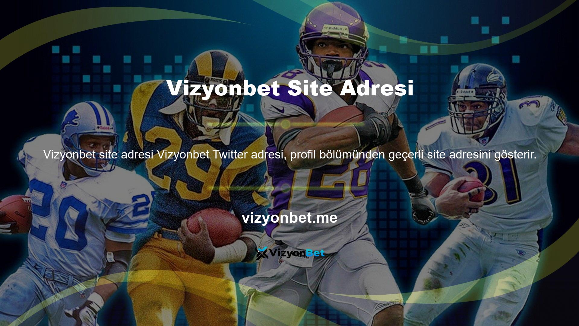 Sitenin mevcut adresini görmek istiyorsanız, Vizyonbet blogumuza istediğiniz zaman gidebilirsiniz